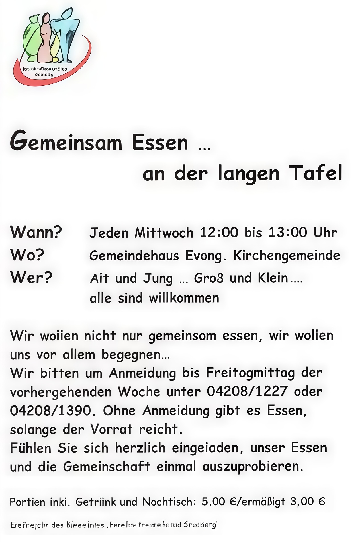 Mittagstisch in Grasberg